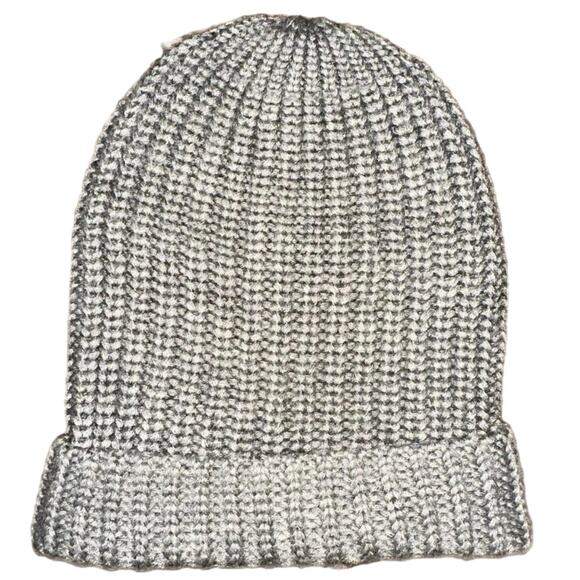 Joe Fresh Beanie Wool Blend Hat, Knit Gorpcore, Outerwear Gray NWOT - Picture 1 of 6